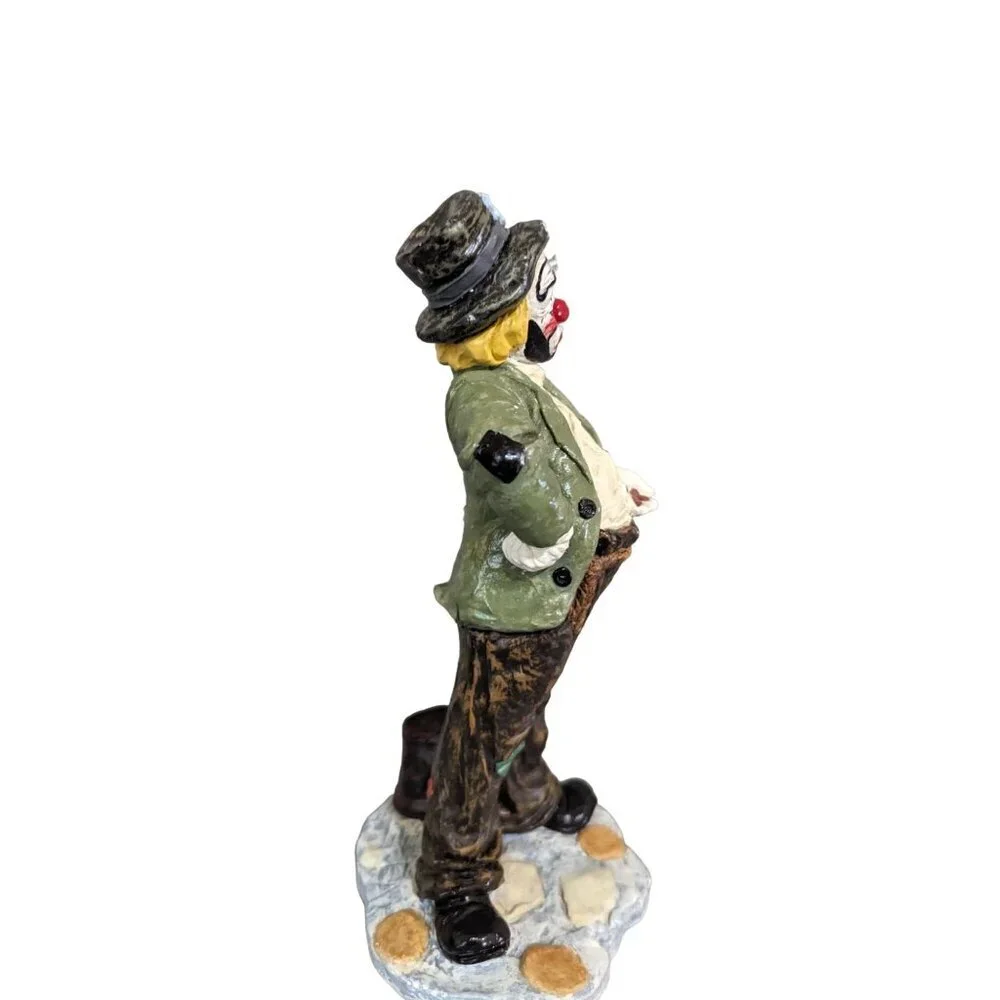Vintage‎  Jojo Clown 1991 figurine statue hand painted 10' whimsical novelty